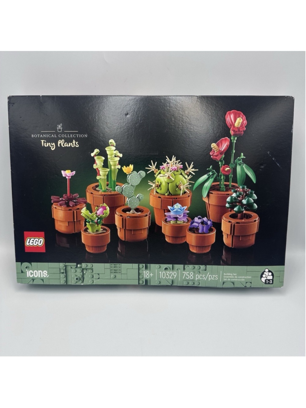 LEGO Botanicals: Tiny Plants (10329) Brand New Sealed Damaged Box